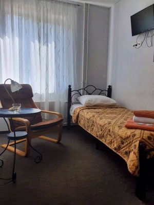 1-местный 1-комнатный номер 2 категории в блоке